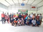 โครงการส่งเสริมอาชีพด้านหัตถกรรม(สานตะกราพลาสติก)