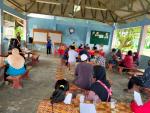 จัดเวทีประชาคมเพื่ือจัดทำแผนพัฒนาหมู่บ้านประจำปี 65 หมู่ 6,1